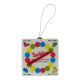 Twister Hanging Christmas Ornament, 4 inches Tall, Multi-Color, Plastic