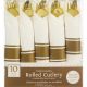 Amscan Party Impressions Pre Rolled Cutlery, Gold - 802108507-1.jpg
