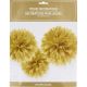 Amscan Party Impressions Hanagable Decorative, Fluffy Gold - 3 Ct | CVS - 802108546-1.jpg