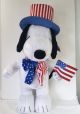 NEW Peanuts Snoopy Patriotic Plush ~24