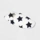 Women's Stars Cozy Fleece High Cut Pull-on Slipper Socks with Grippers - Charcoal Gray/Ivory S/M - 829645815-1.jpg