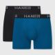 Hanes Premium Men's Seamless Trunks 2pk - Heathered Gray S - 829681976-1.jpg