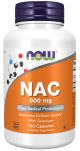 NOW Supplements, NAC (N-Acetyl Cysteine) 600 mg with Selenium & Molybdenum, 100 Veg Capsules