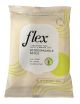 Flex Biodegradable Wipes For Intimate Parts, Plant Based, 12 Flushable Wipes (Packaging May Vary)