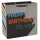 Happy Birthday to You Large Gift Bag - Spritz: Multicolor Typography, Boys, 15
