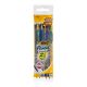 BIC Pencil Xtra Precision Mechanical Pencil, Clear Barrel, Fine Point (0.5 mm), 5-Count