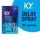 K-Y Duration Spray 0.16 fl oz, for Men, Adult Couples, Lidocaine Numbing Male Genital Desensitizer to Last Longer, Pleasure Enhancer, 36 Sprays, No Mess Easy Application - K-Y-Duration-Spray-0-16-fl-oz-Men-Adult-Couples-Lidocaine-Numbing-Male-Genital-Dese