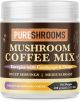 Energize Mushroom Instant Coffee with Garcinia Cambogia, L-Theanine, Cordyceps, and Chaga. Ultra Concentrated 30:1 Extracts. Skinny Coffee Substitute. (50 Servings, 100g/3.53oz)