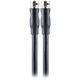 Philips RG6 25 ft (7.6m) Black Coaxial Cable, Digital Coax Cable for Audio and Video, Indoor, for Cable, TV, Antenna, Satellite,