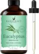 Handcraft Blends Eucalyptus Essential Oil, Pure and Natural Diffuser Oil, 4 Fl Oz
