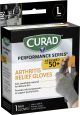 Curad Performance Series 50+ Arthritis Relief Glove Aids in Arthritis, Large, 1 ct (Pack of 1)