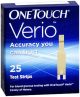 OneTouch Verio Blood Glucose Test Strips, 25 Count