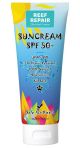 Reef Safe Sunscreen SPF 50 All Natural, Water Resistant, Moisturizing, Biodegradable, Broad Spectrum UVA/UVB Ocean Friendly Mineral Sunblock from Reef Repair 4 fl. Oz