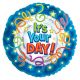 It's Your Day Mylar Balloon, each
