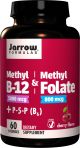 Jarrow Formulas Methyl B-12 & Methylfolate + P5P (B6) Lozenges, Cherry, 60 Count