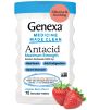 Genexa Antacid Maximum Strength Chewable Tablets | Calcium Carbonate Acid Reducer Relief for Heartburn, Acid Indigestion, & Upset Stomach | Delicious Organic Berry Flavor | 72 Tablets