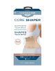 Copper Fit® Core Shaper, Supports Back and Shapes Waist, Copper Infused, Beige, S/M