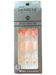 KISS imPRESS No Glue Needed Press On Nails, Premium, Magic Shop, Pink, Short Squoval, 30 Count